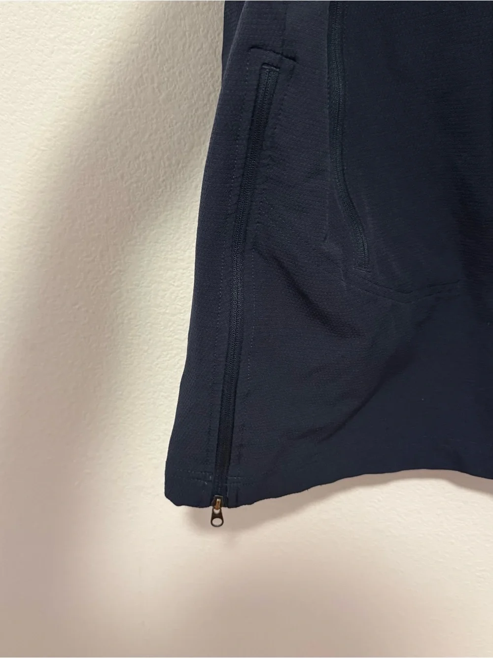 North Face Tekno Ridge Hoodie Pullover Water Resistant Wind Wall Navy Medium